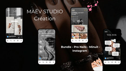 Bundle - Pro Nails - Minuit - Instagram
