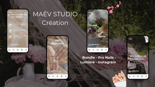 Bundle - Pro Nails - Lumière - Instagram