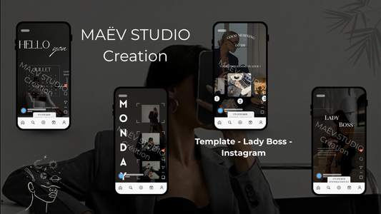 Template - Lady Boss - Instagram